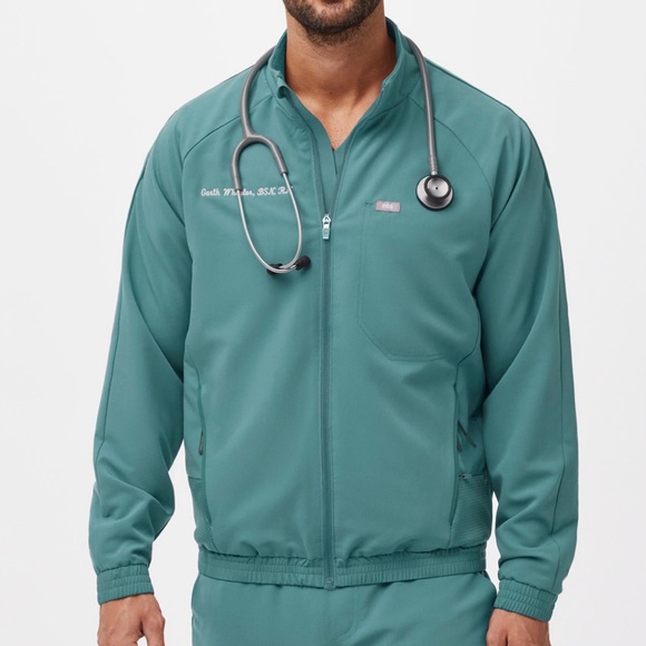 Figs Jackets & Coats Figs Cobaki Hydrogreen Mens Jacket Poshmark